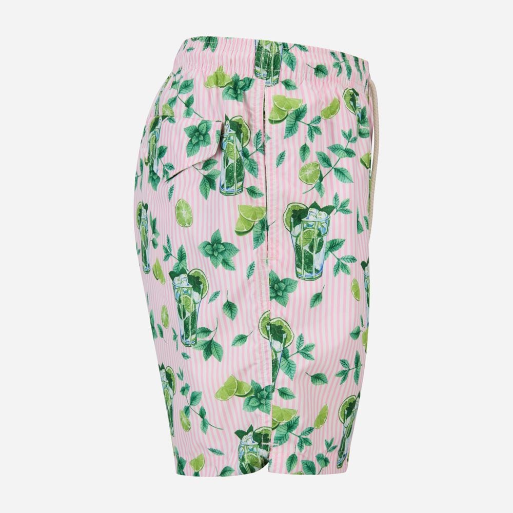 Lightning Swim Shorts - Mojito Stripes