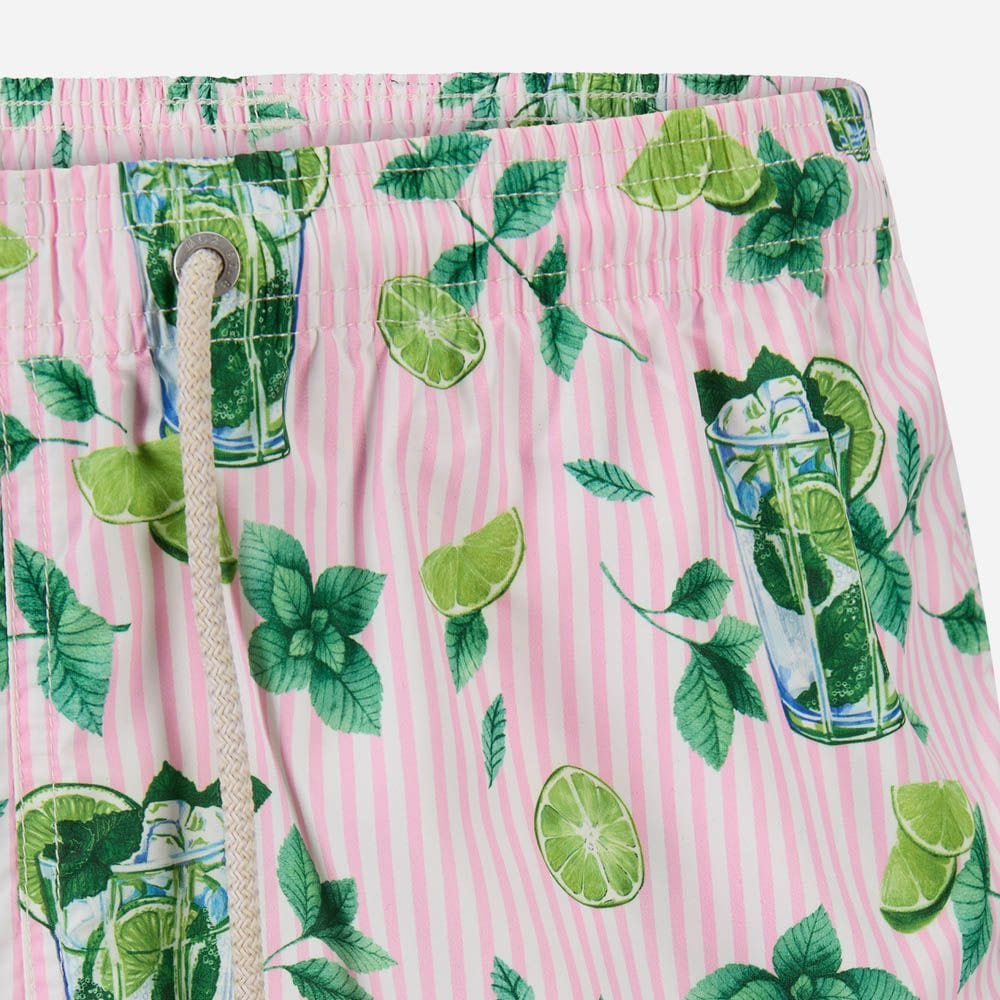 Lightning Swim Shorts - Mojito Stripes