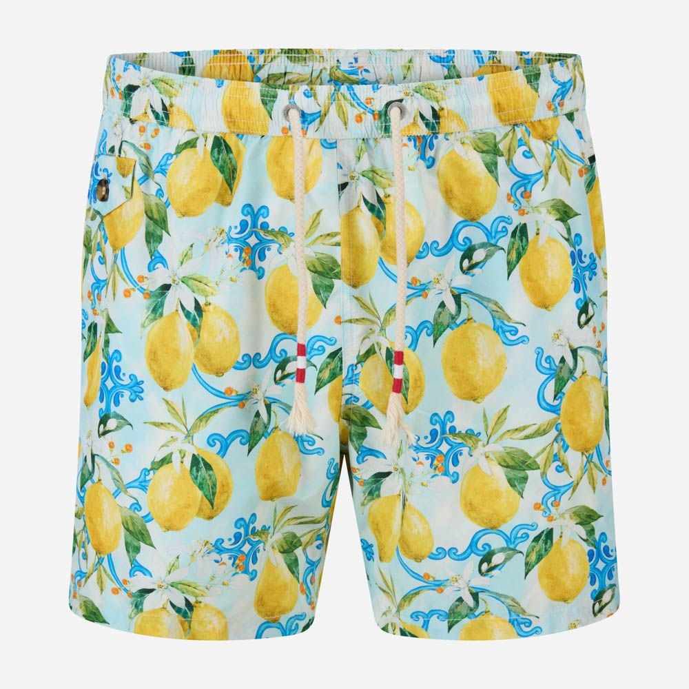 Lightning Swim Shorts - Mai Lemon