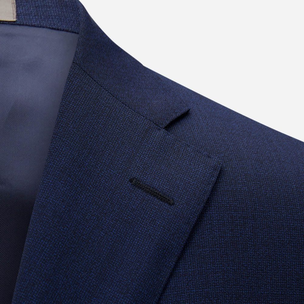 Suit Wool Structure - Dark Blue/Blue