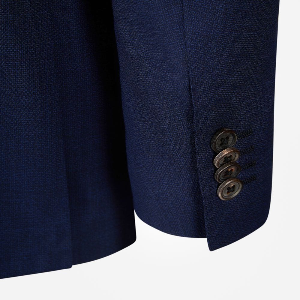 Suit Wool Structure - Dark Blue/Blue