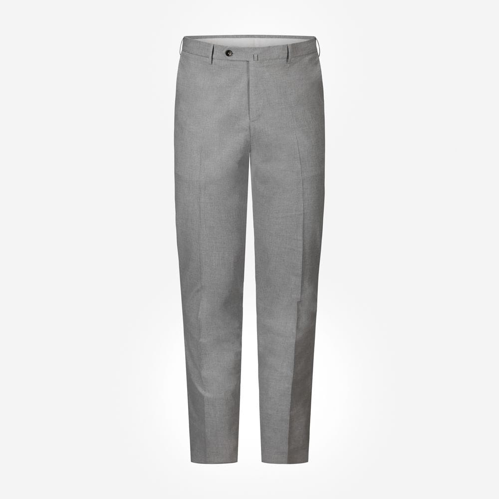 Cotton Twill Chinos - Grigio Melange