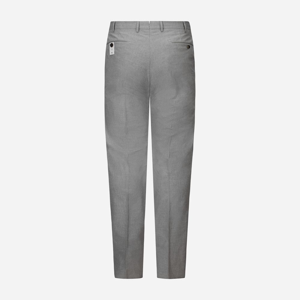 Cotton Twill Chinos - Grigio Melange
