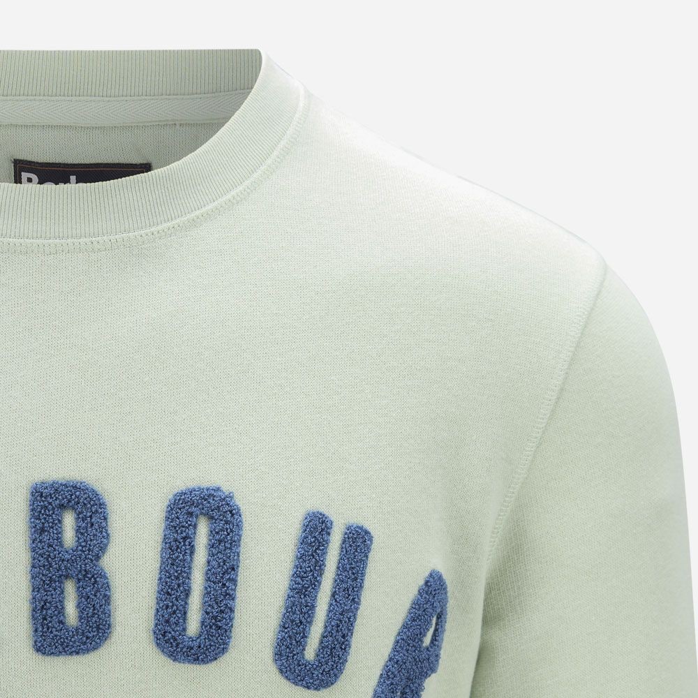 Prep Logo Sweatshirt - Pale Apple