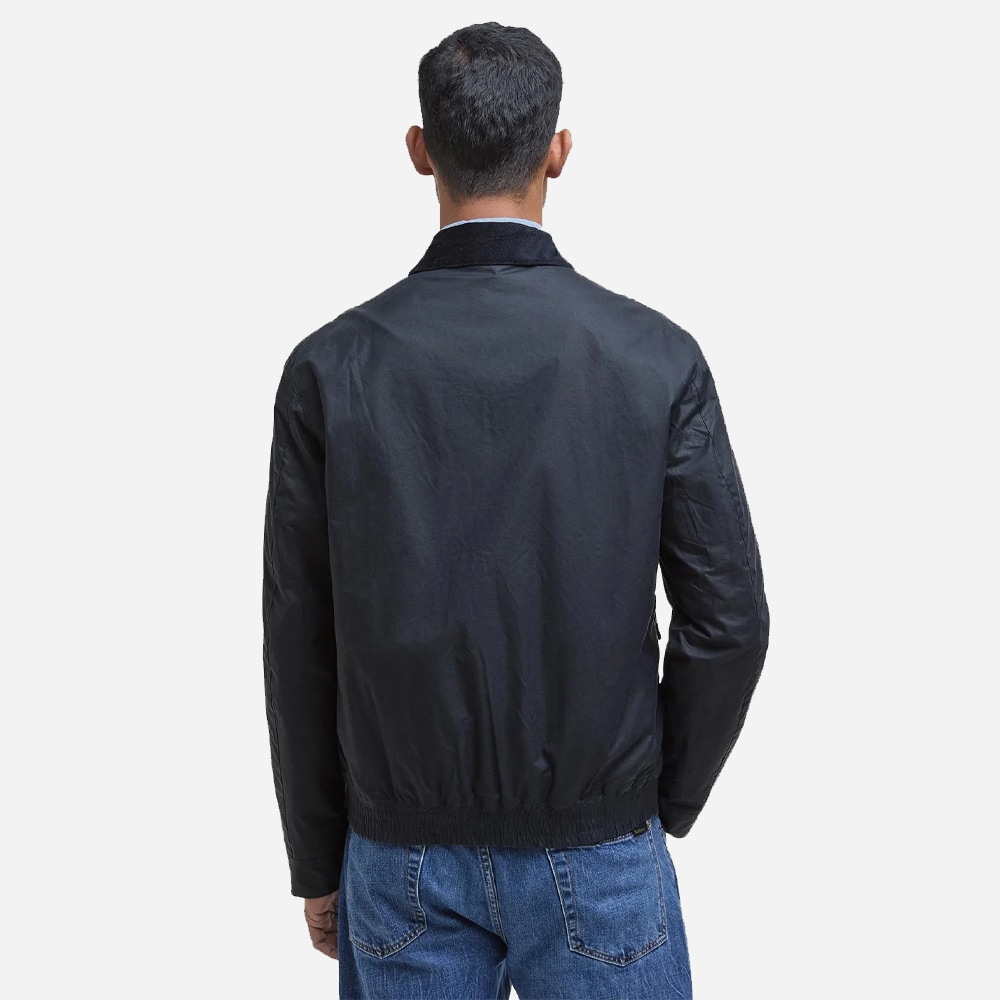 Newbury Waxed Jacket - Navy