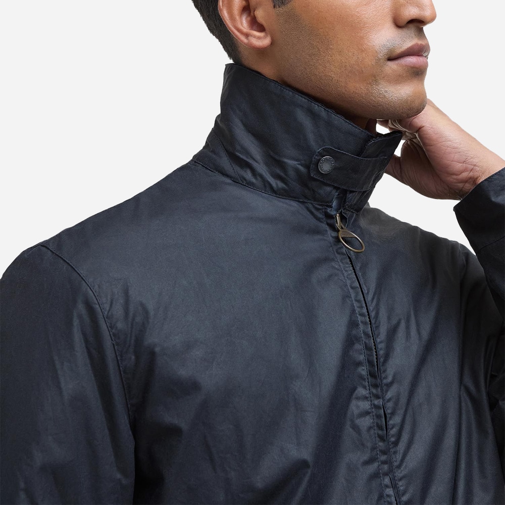 Newbury Waxed Jacket - Navy