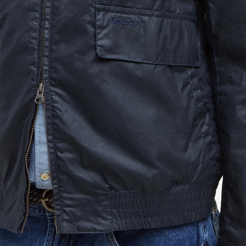 Newbury Waxed Jacket - Navy