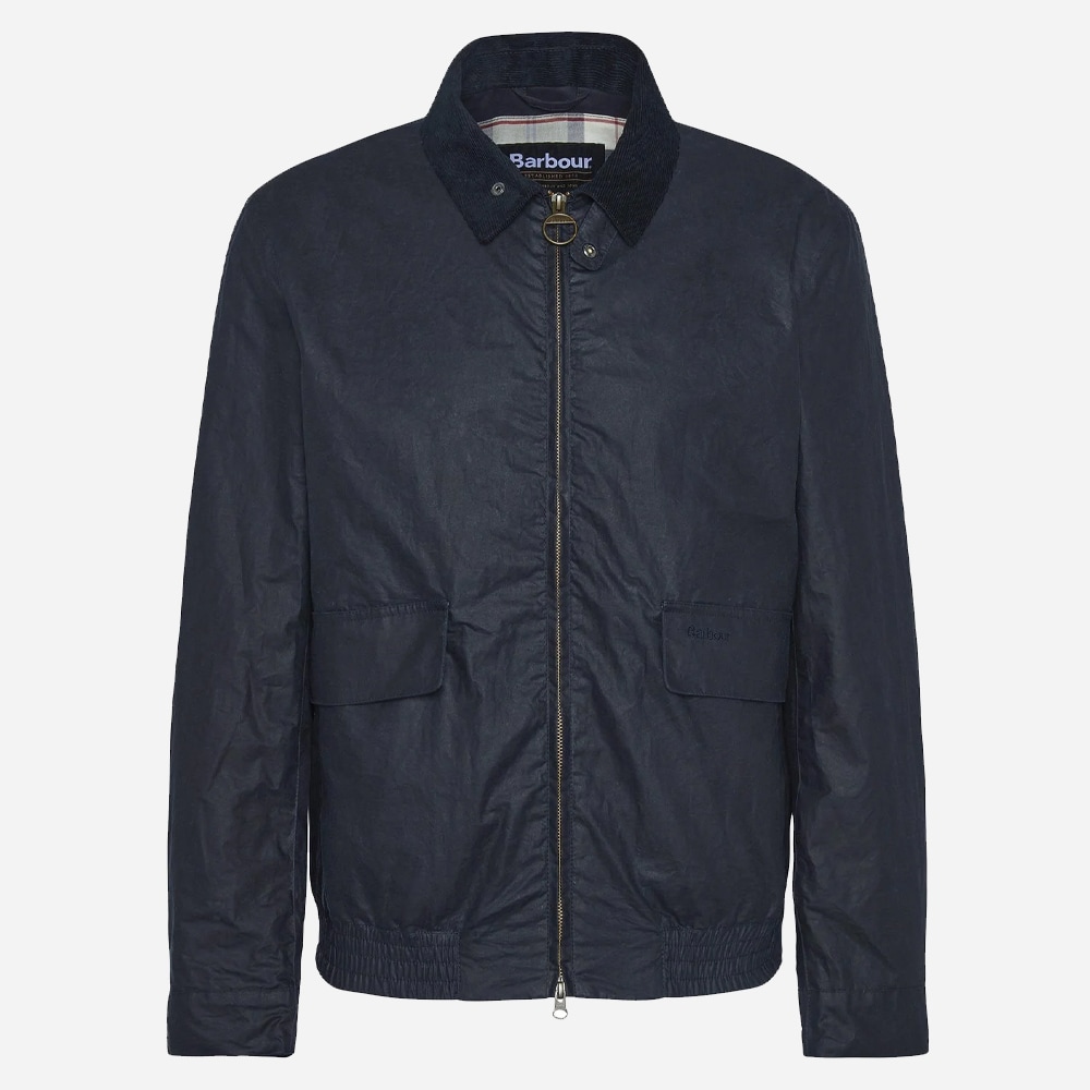 Newbury Waxed Jacket - Navy