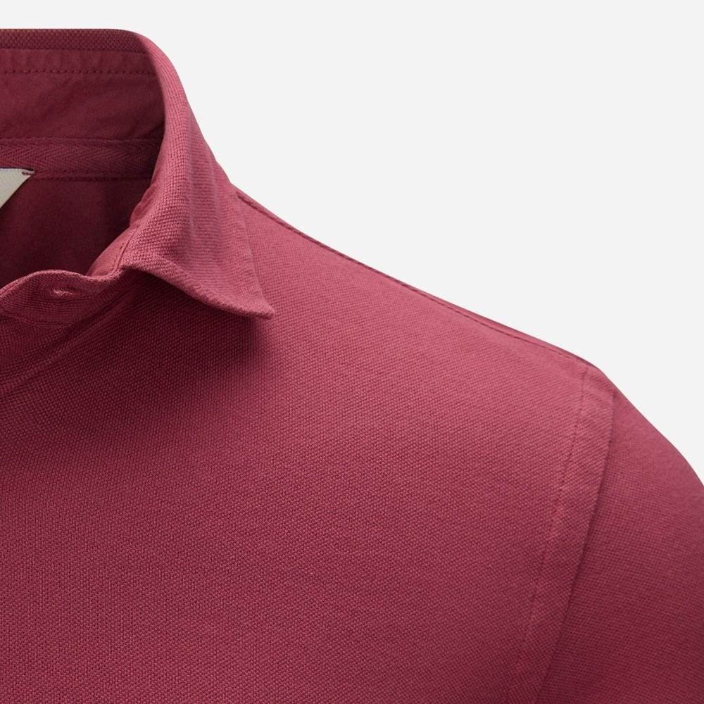Pique Cotton - Raspberry