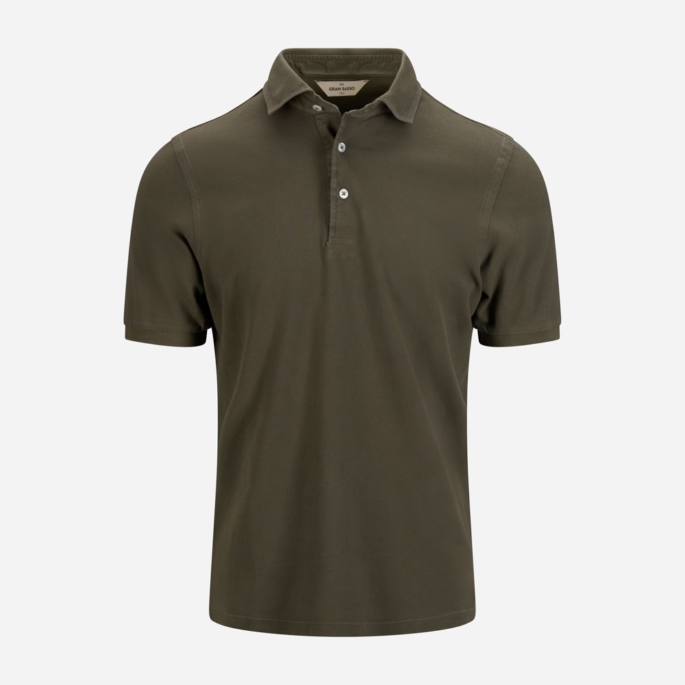 Pique Cotton - Olive