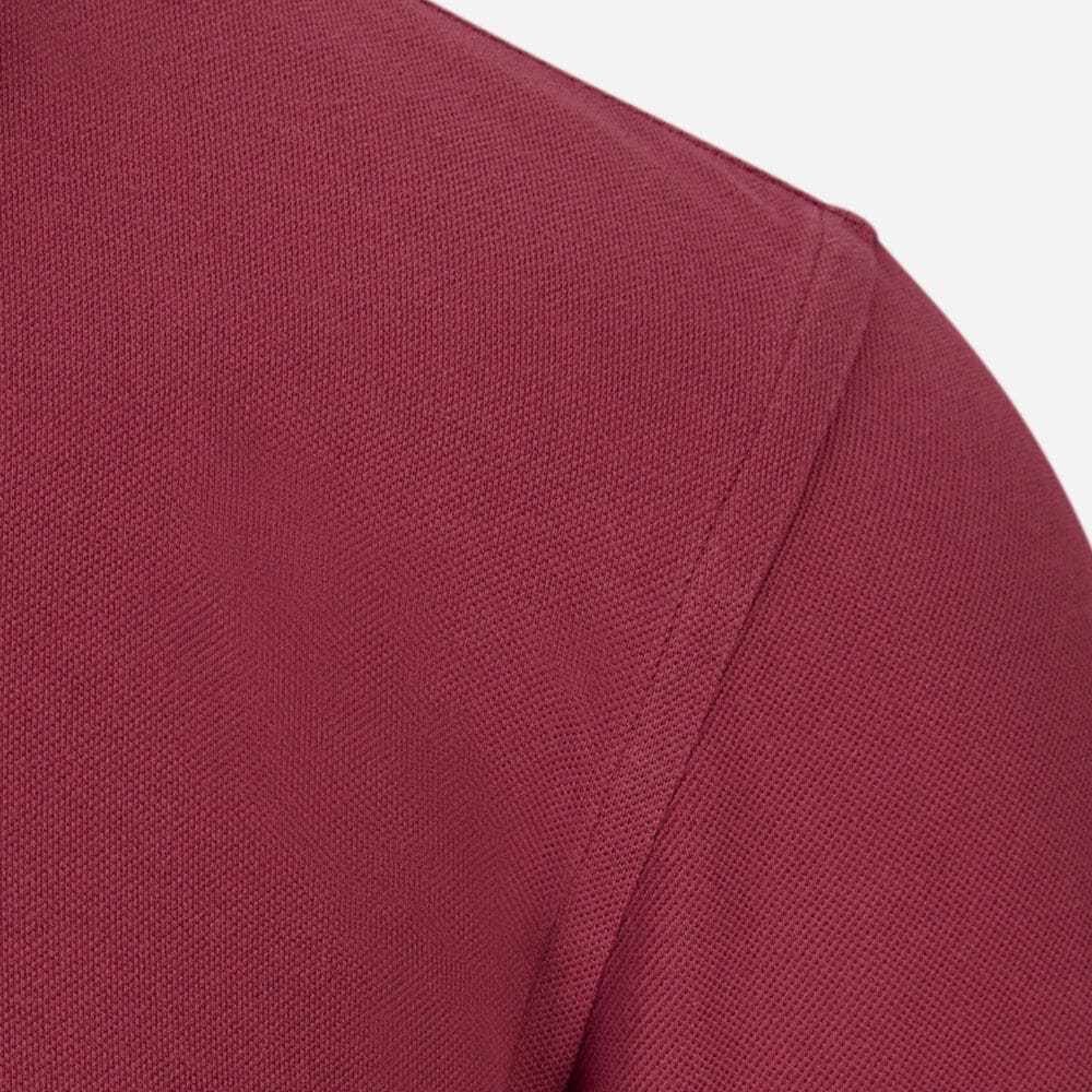 Shirt Pique Cotton - Raspberry