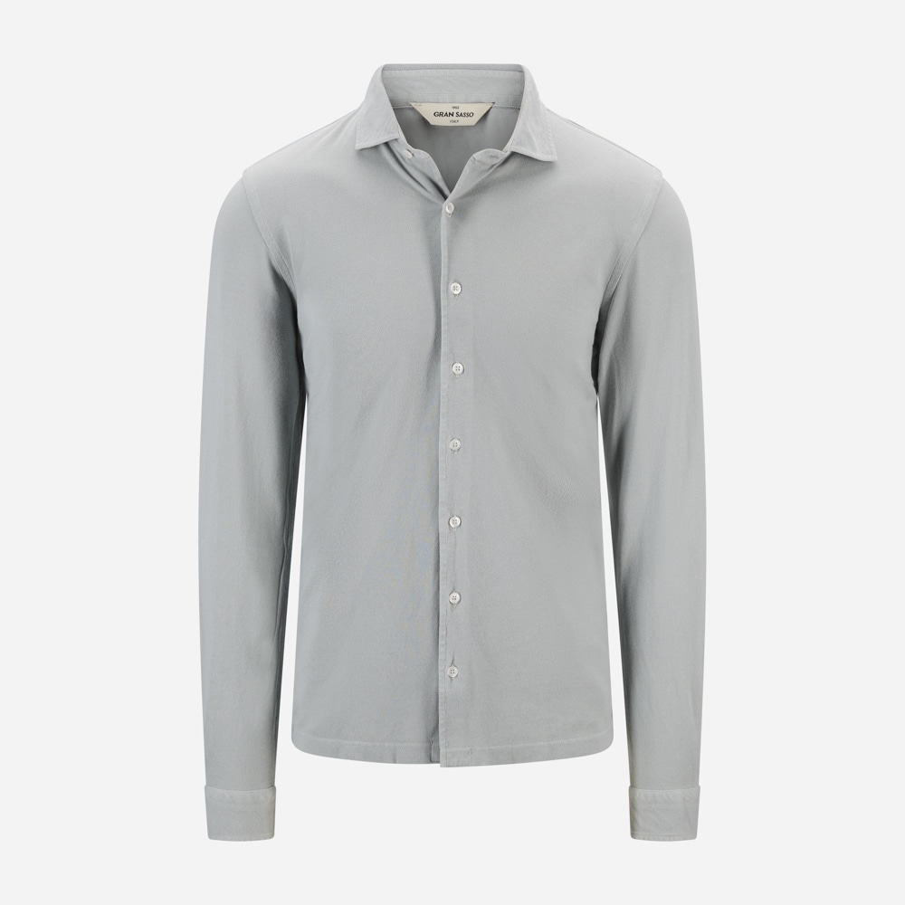 Shirt Pique Cotton - Ligth Grey