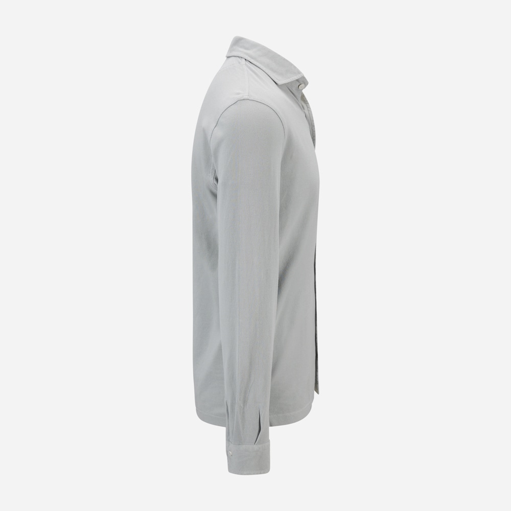 Shirt Pique Cotton - Ligth Grey