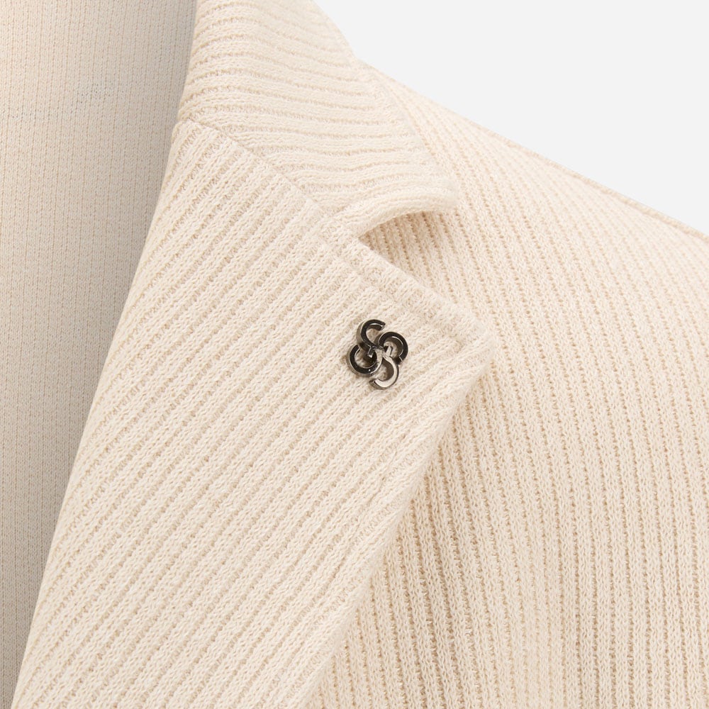 Blazer Jacket Cotton-Linen - Panna