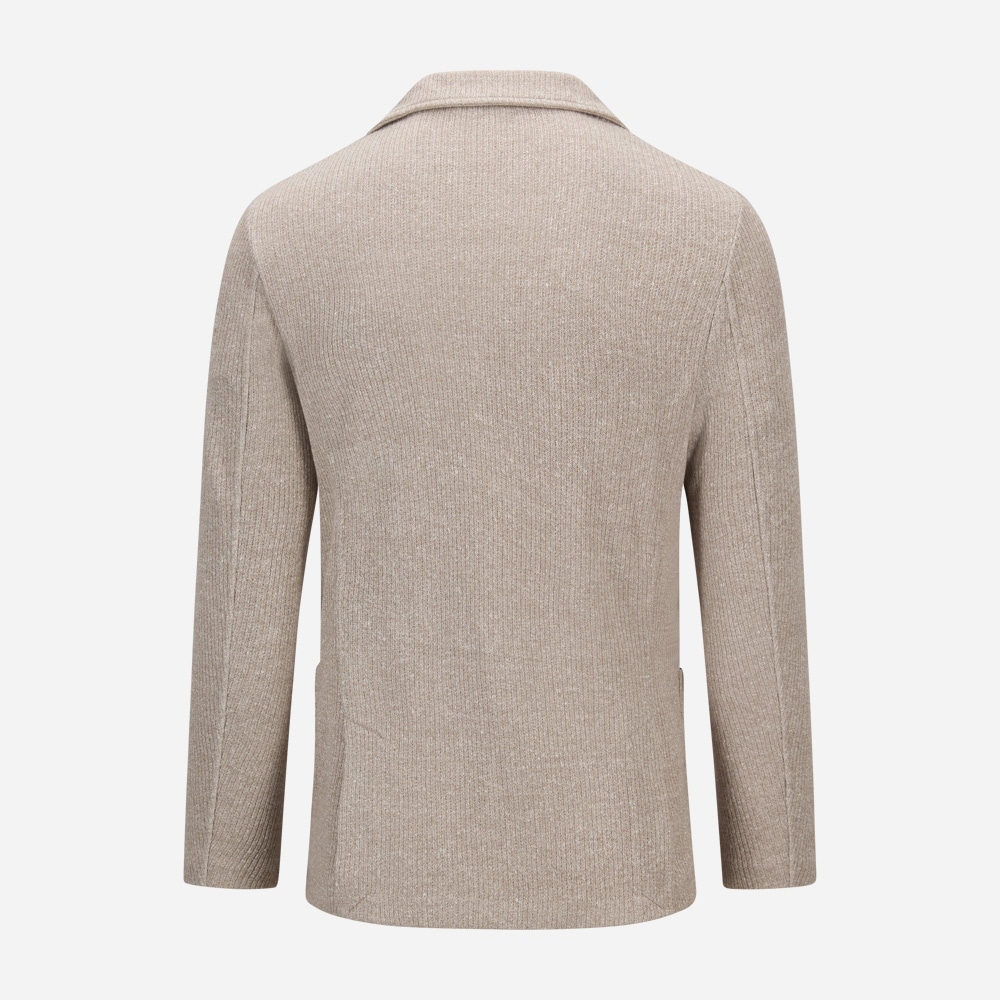Blazer Jacket Cotton-Linen - Taupe