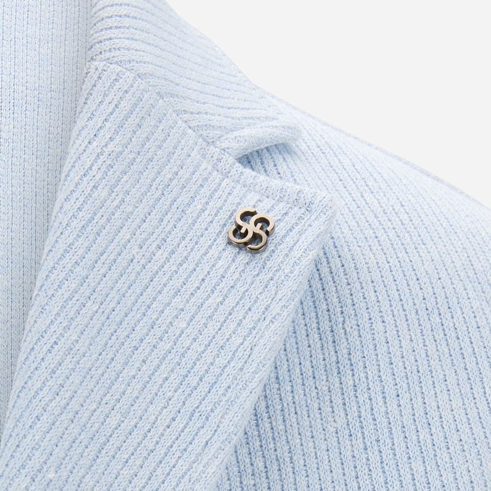 Blazer Jacket Cotton-Linen - Ligth Blue