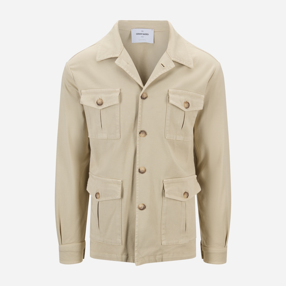 Safari Jacket Cotton - Beige