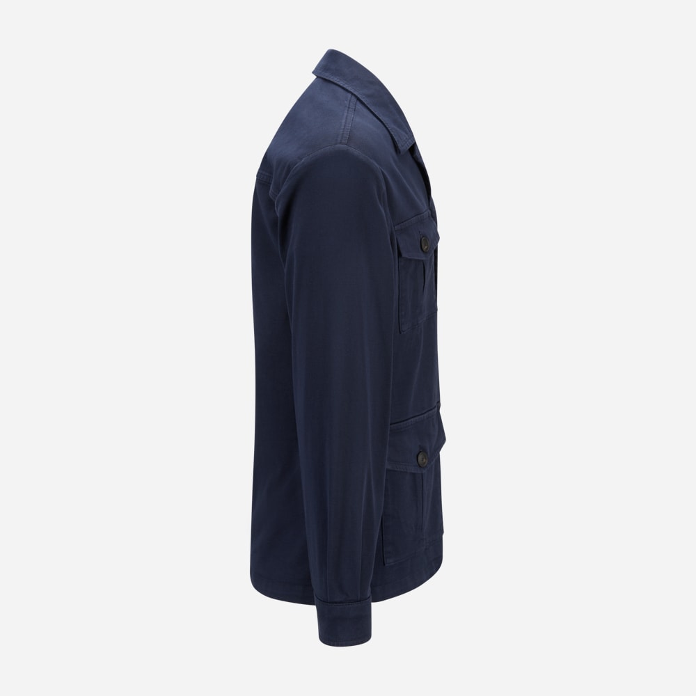 Safari Jacket Cotton - Navy