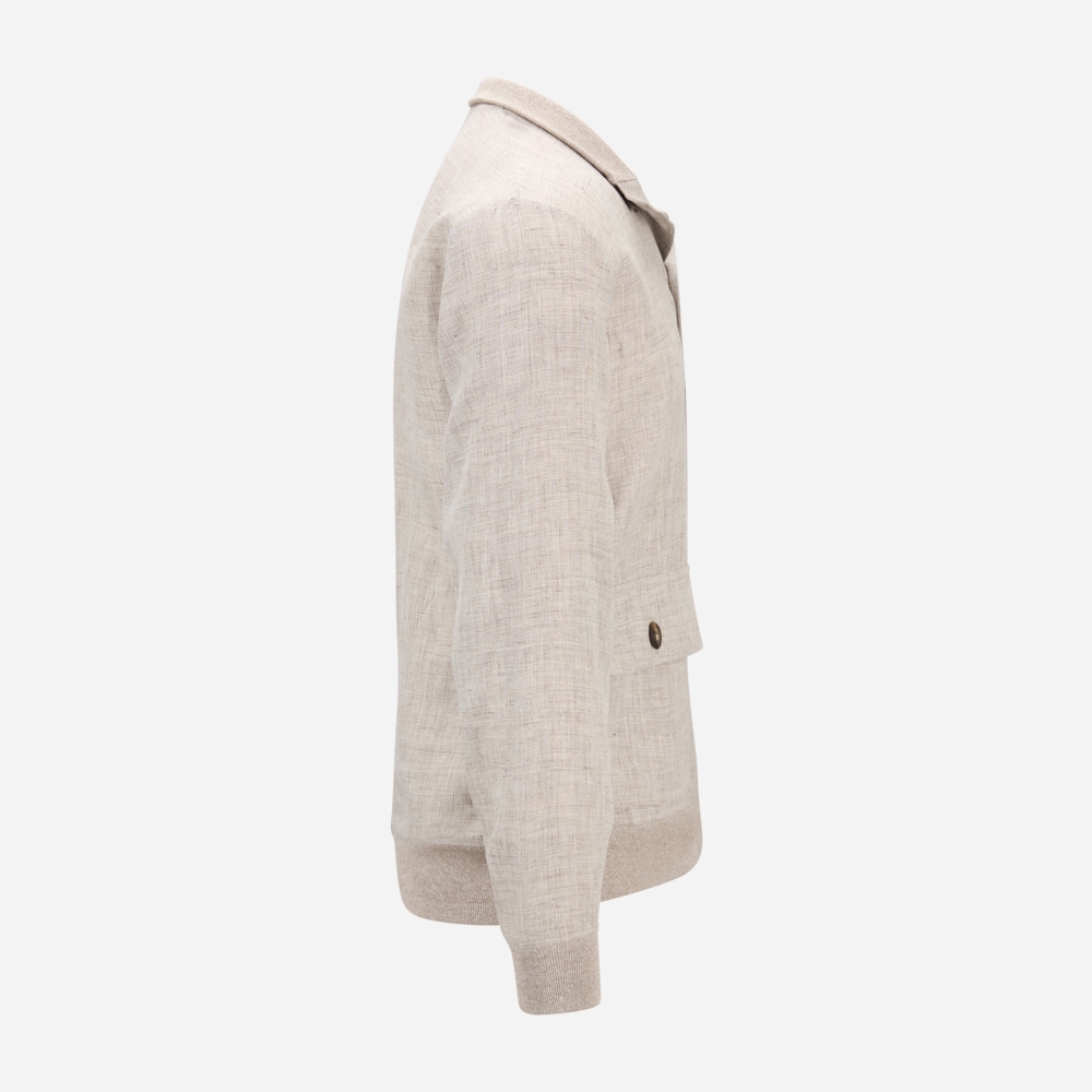 Blouson Jacket Linen - Ligth Beige