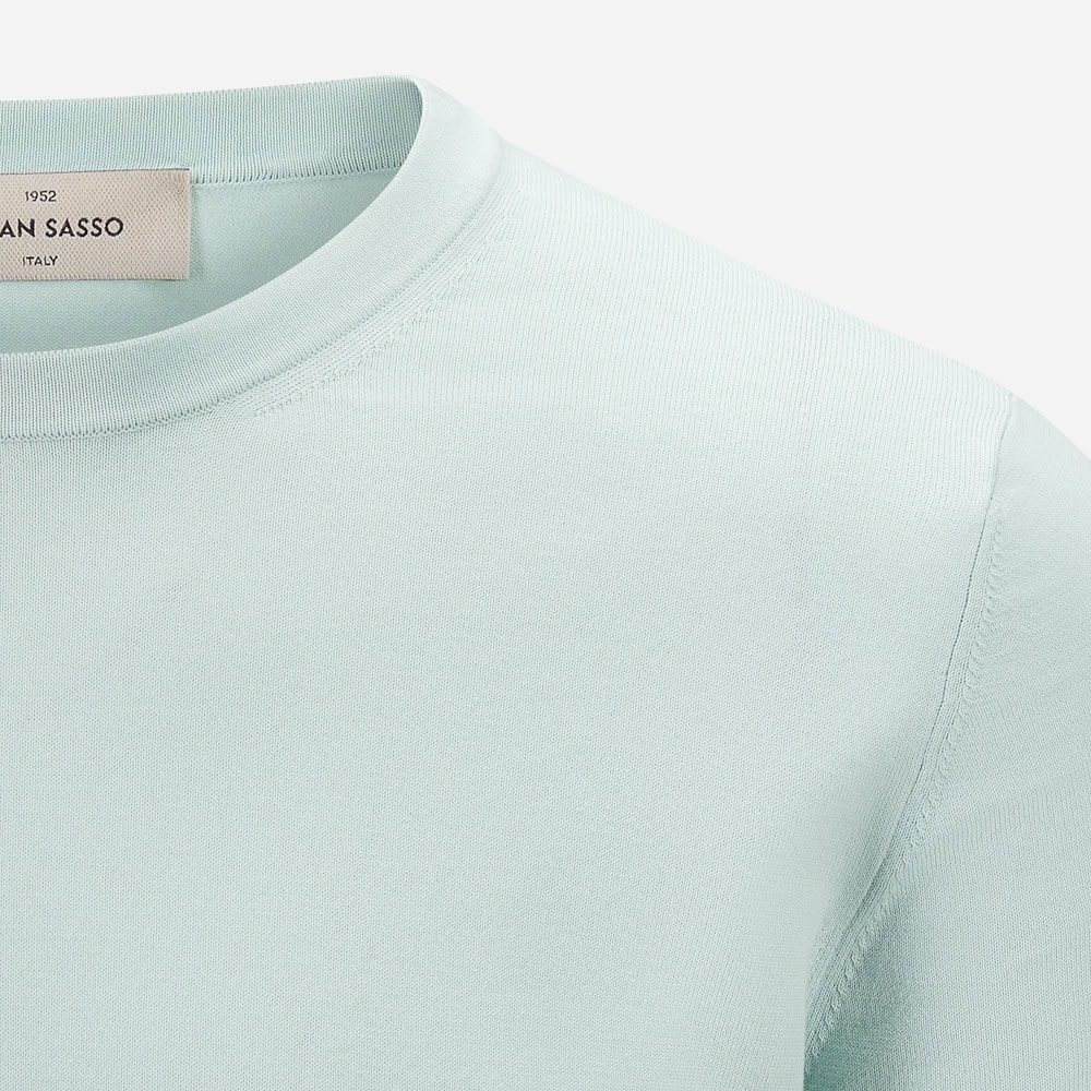 T-Shirt Organic Cotton - Aqua
