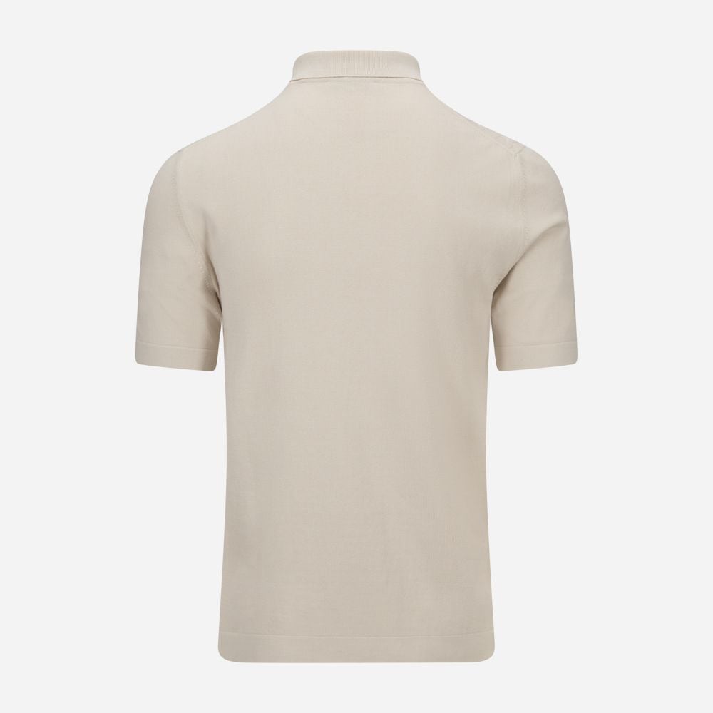 Bowling Shirt Cable Cotton - Taupe