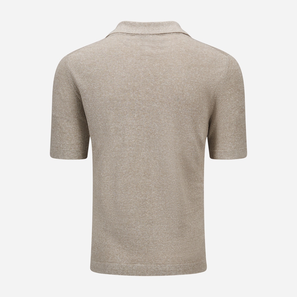 Bowling Shirt Linen - Taupe