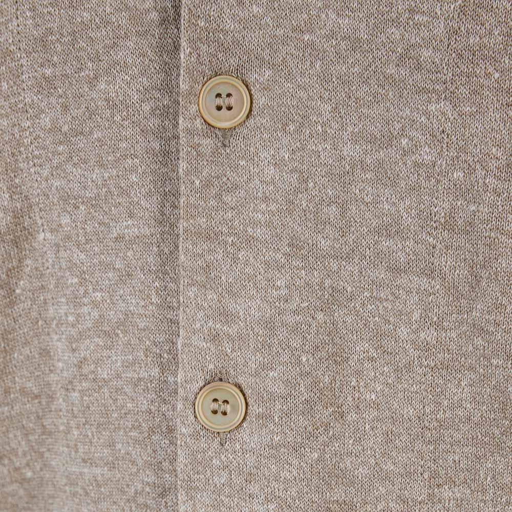 Bowling Shirt Linen - Taupe