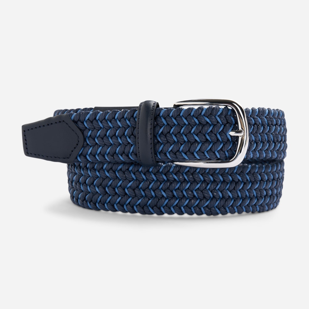 Elastic Belt - Navy-Blue
