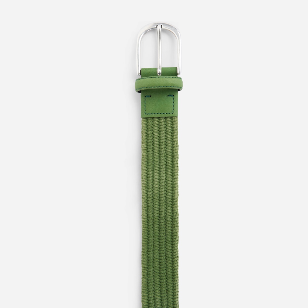 Elastic Washed Belt - Ligth Green