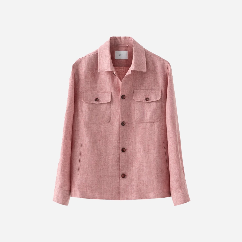 Overshirt Linen - Pink