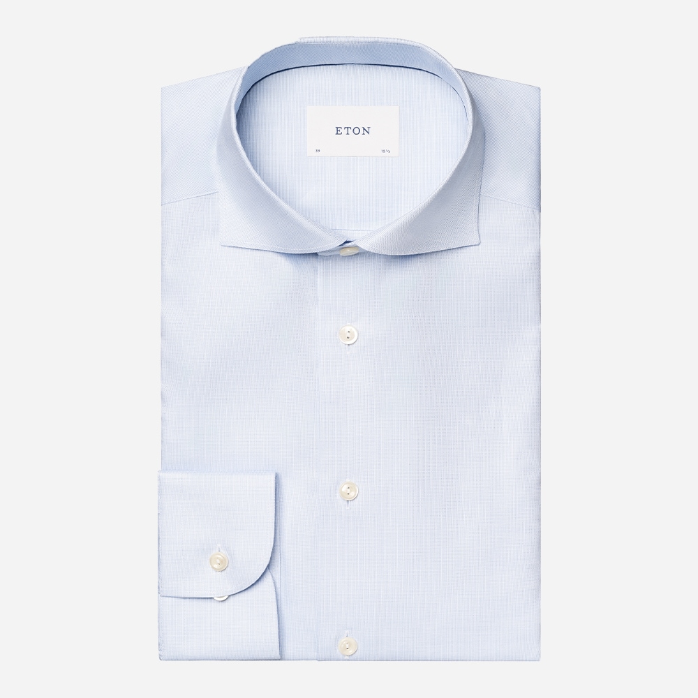 Slim Oxford Shirt - Ligth Blue Solid