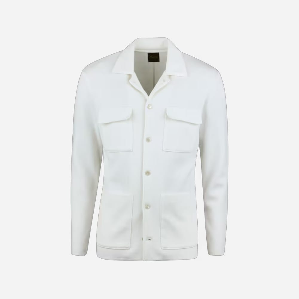 Milano Overshirt Merino - Off White