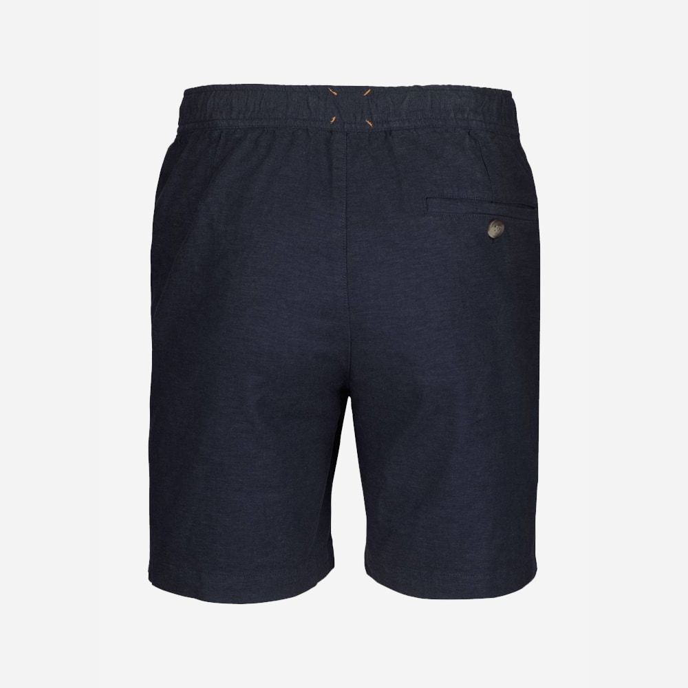 Samos Linen Shorts - Navy