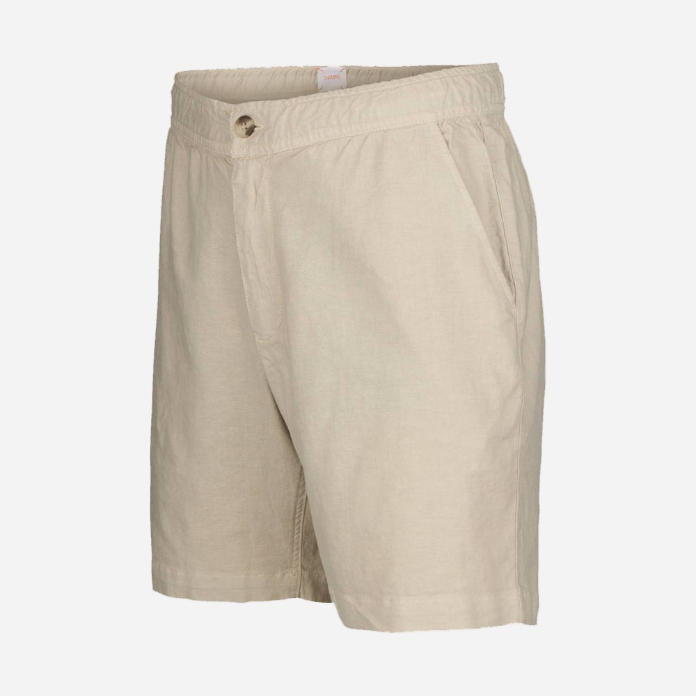 Samos Linen Shorts - Mist