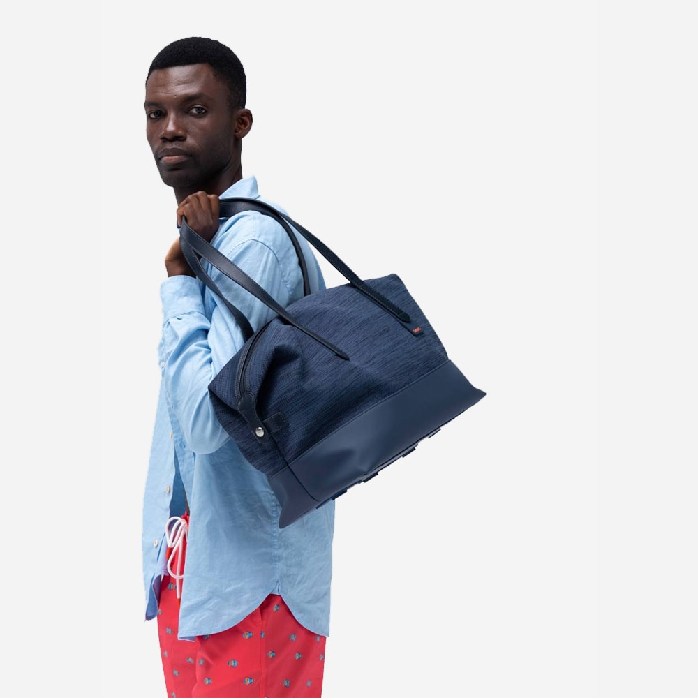 24hour Holdall W/Shoulder Strap - Navy