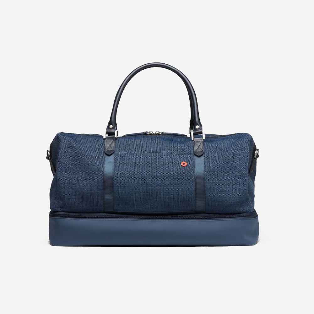 Duffel Knit Bag - Navy