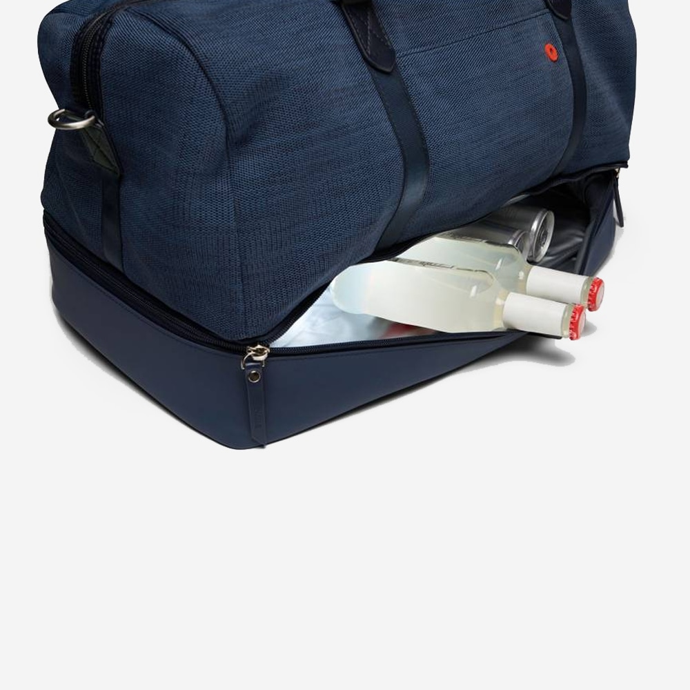 Duffel Knit Bag - Navy