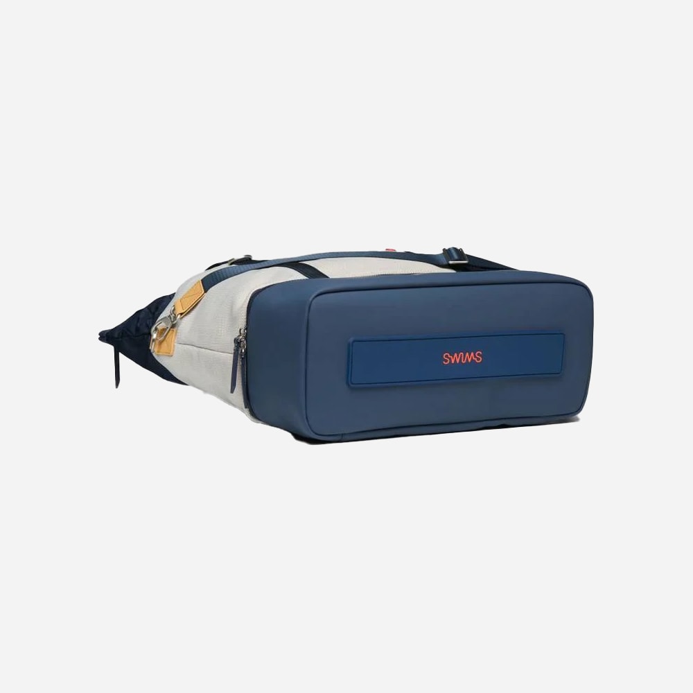 Travel Tote Knit - Navy/Sand