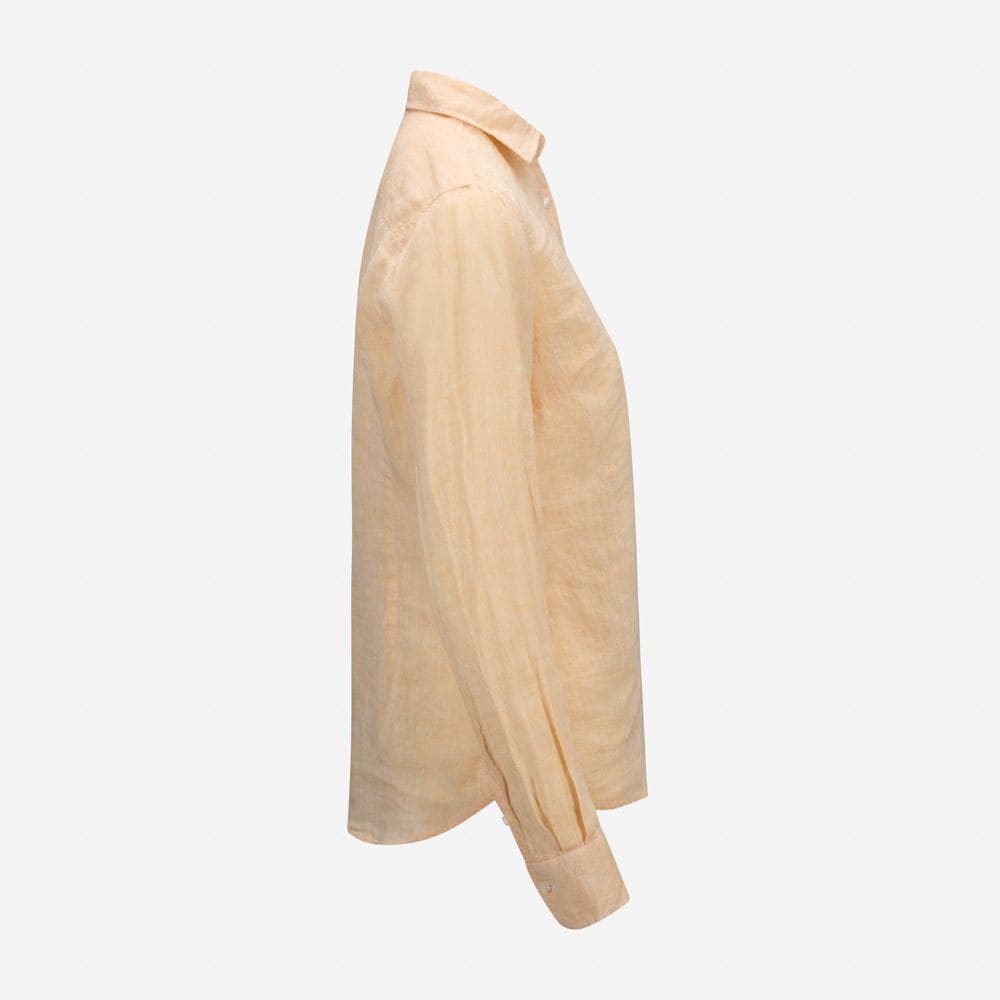 Sofie Linen Shirt - Light Orange