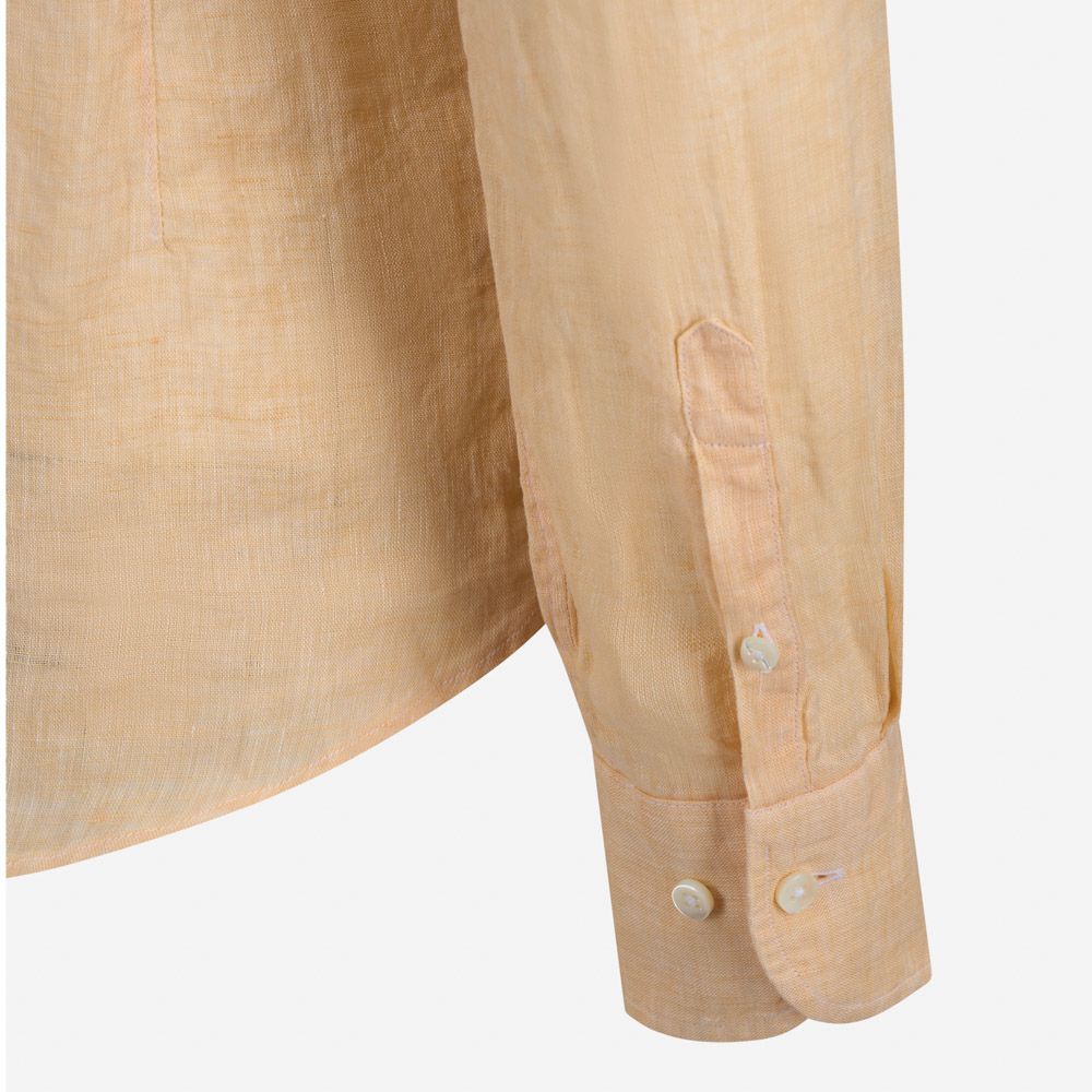 Sofie Linen Shirt - Light Orange