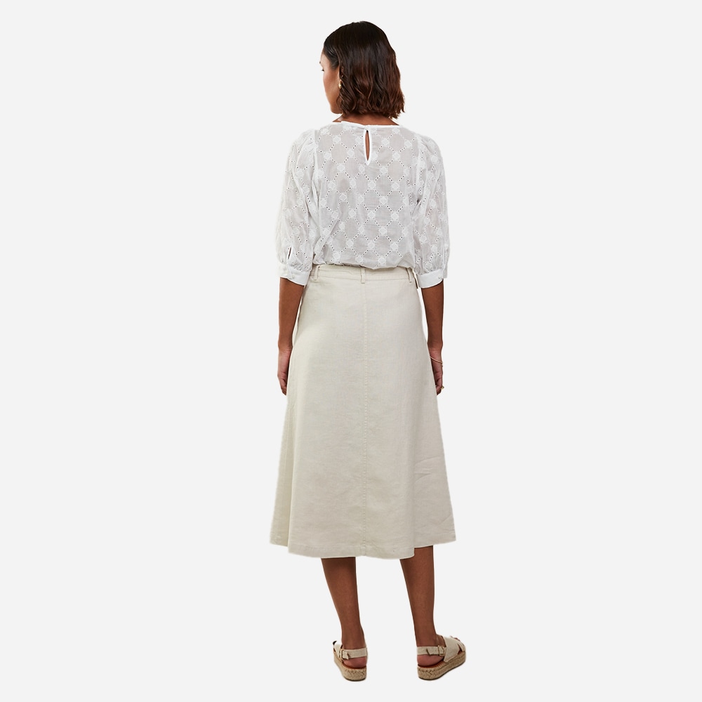 Heidi Cargo Skirt - Light Beige
