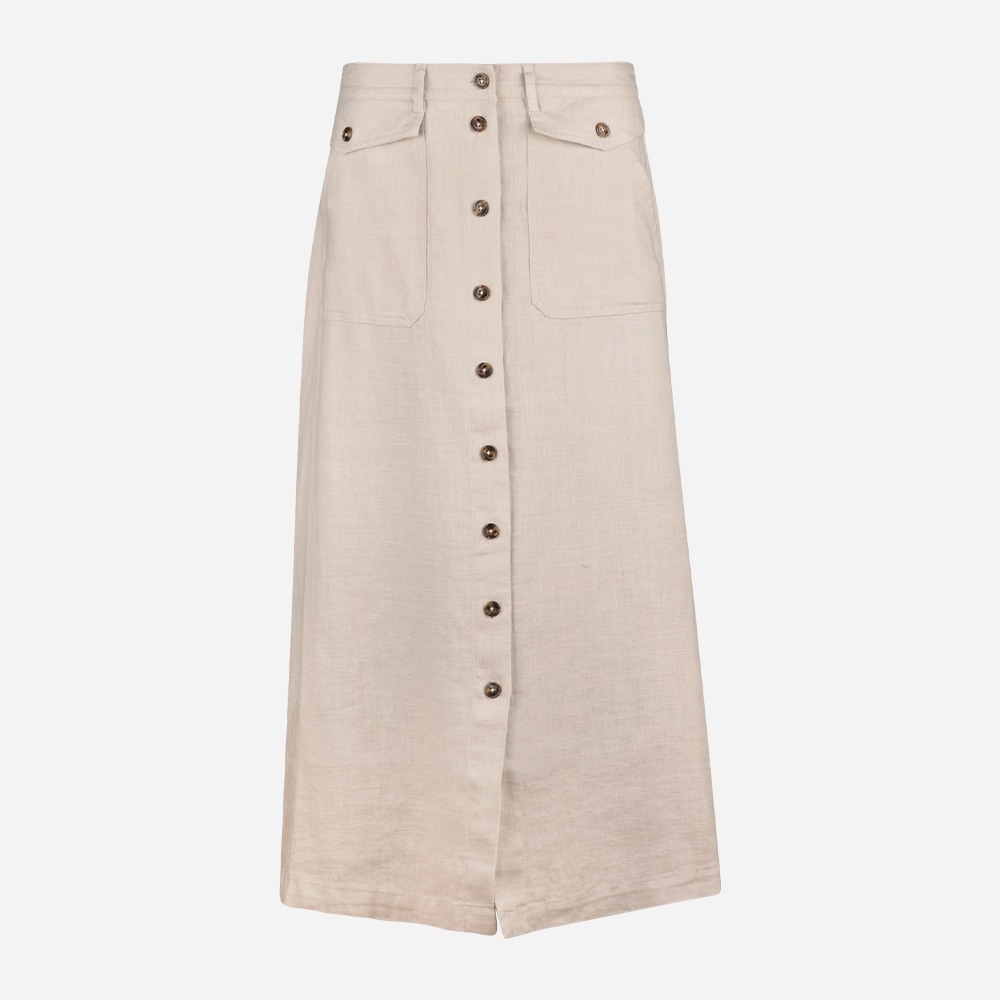 Heidi Cargo Skirt - Light Beige