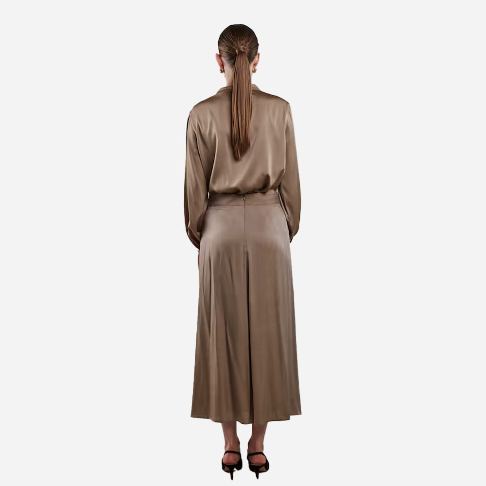 Jada Long Skirt - Beige