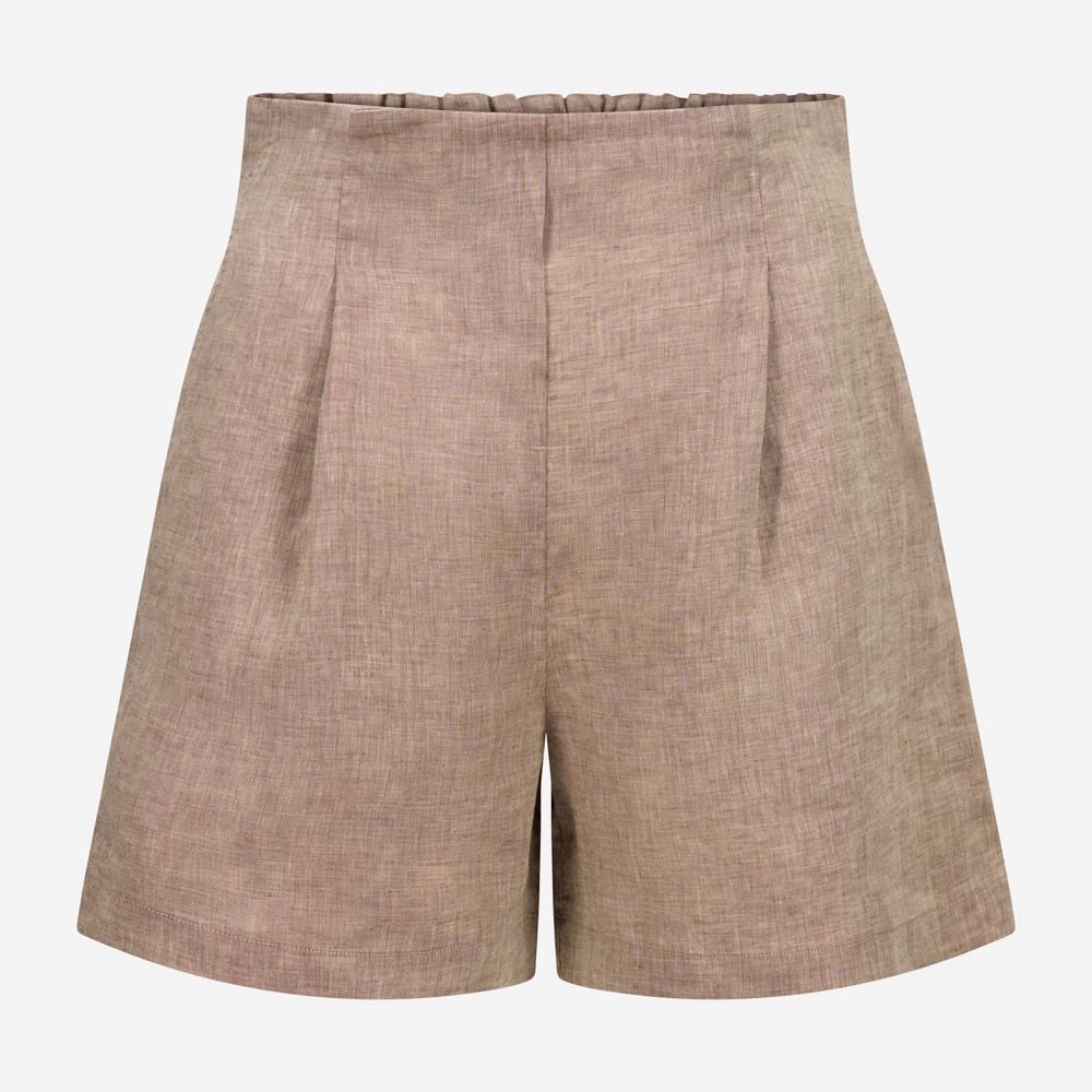 Elly Shorts - Light Brown