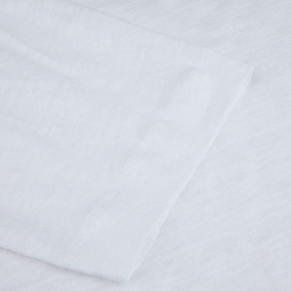 Helmi Linen Top - White