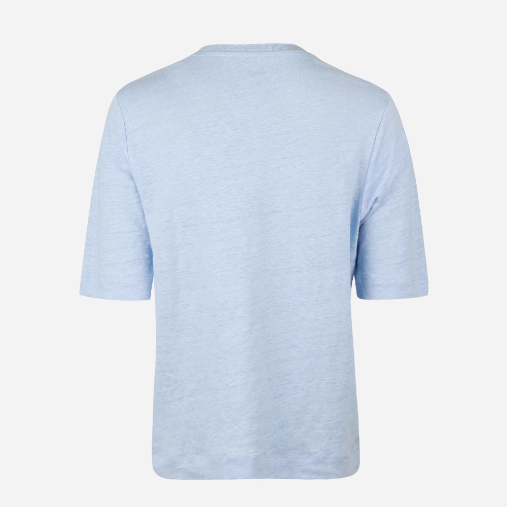 Helmi Linen Top - Blue