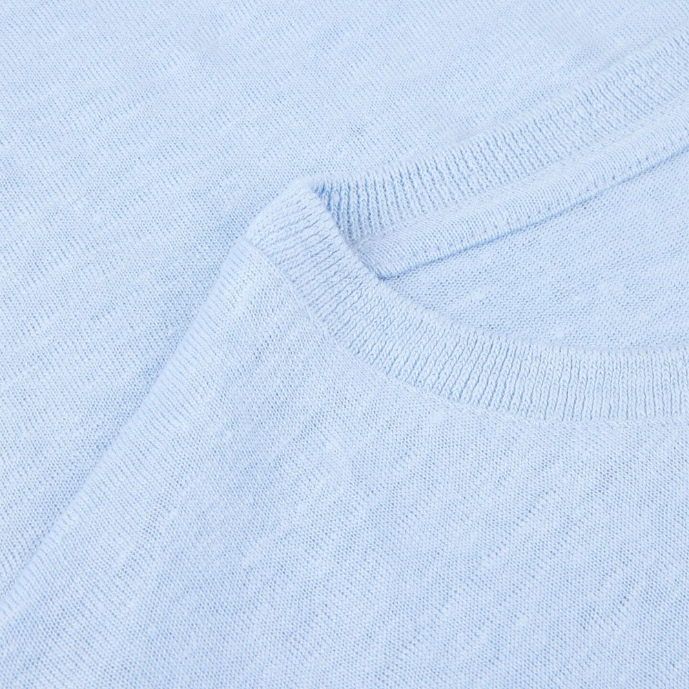 Helmi Linen Top - Blue
