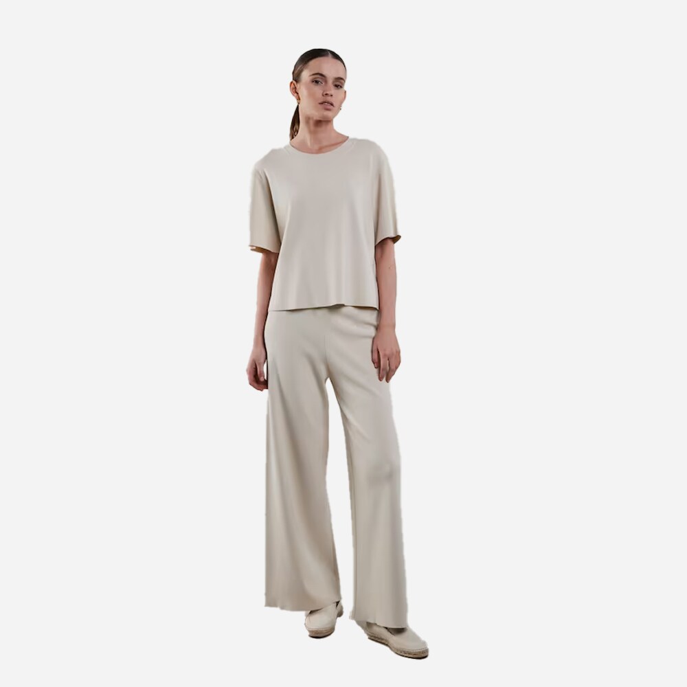 Juliana Short Sleeve Knit - Offwhite