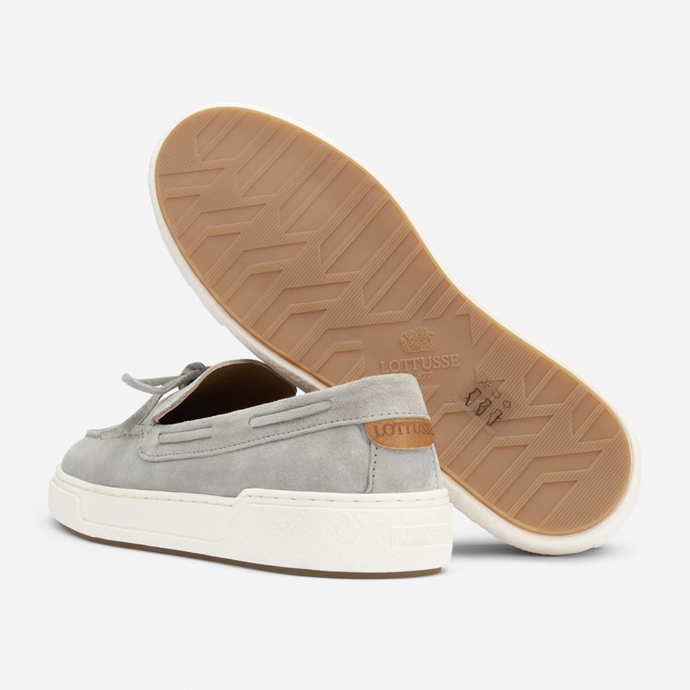 Torino Loafer - Camoscio Fog