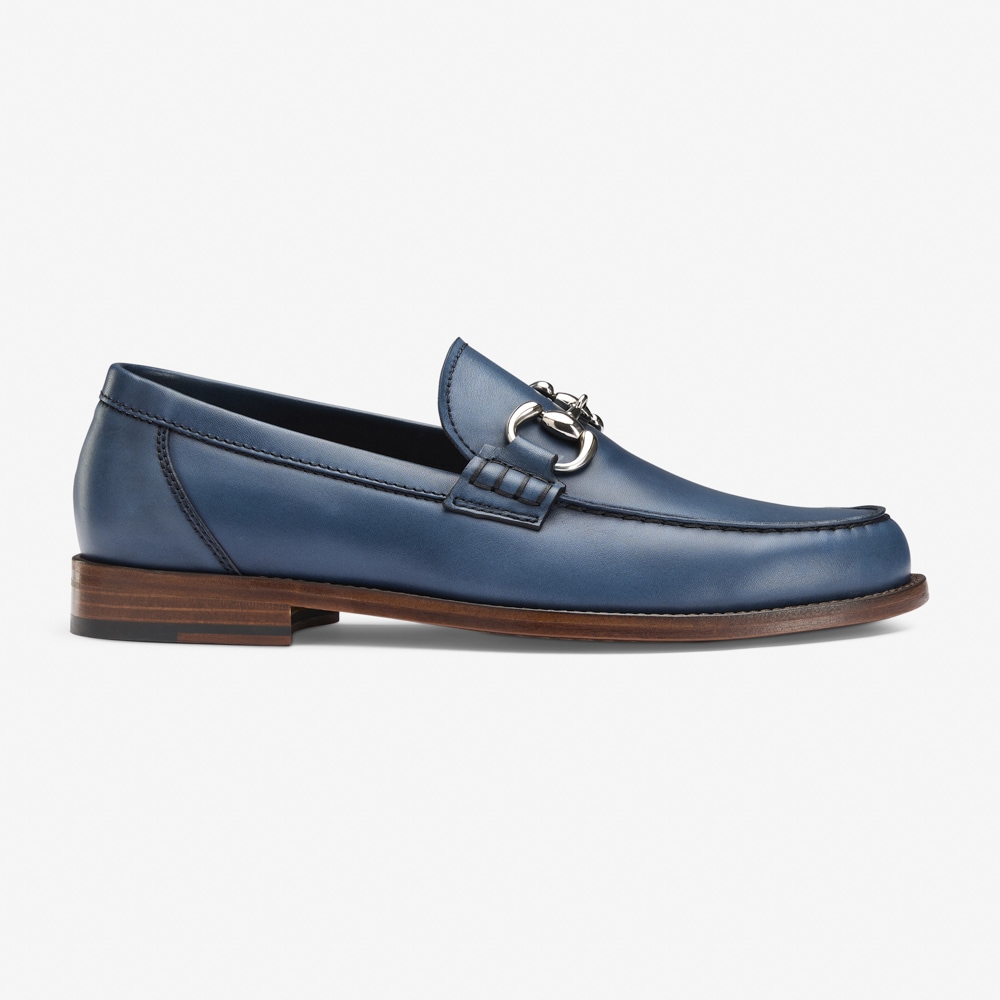 Yale Loafer With Buckle - Bucaner Marino